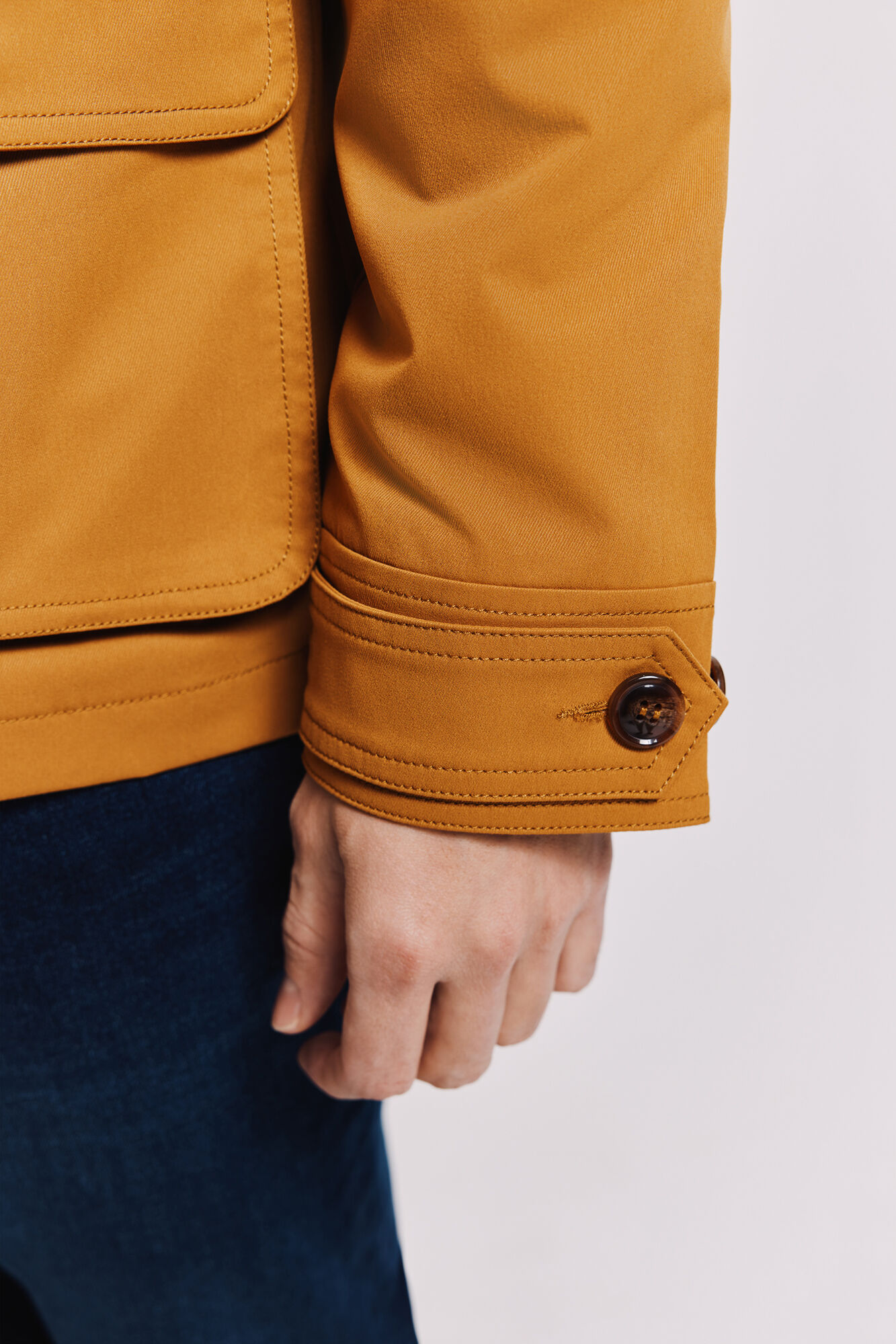 Milano Chamarra de algod&oacute;n Tostado