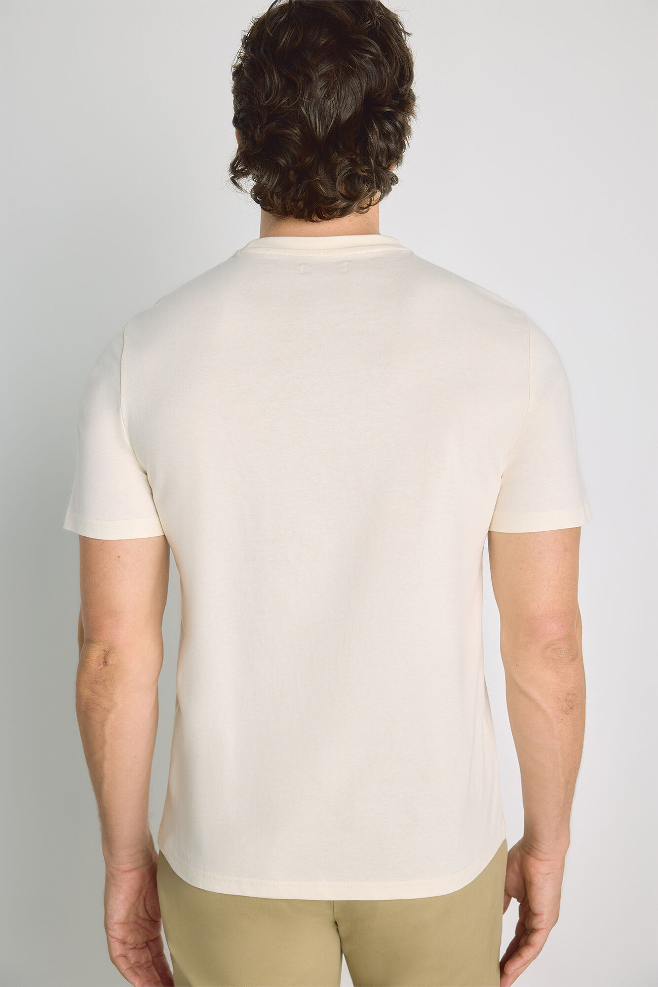 Milano Playera manga corta Beige
