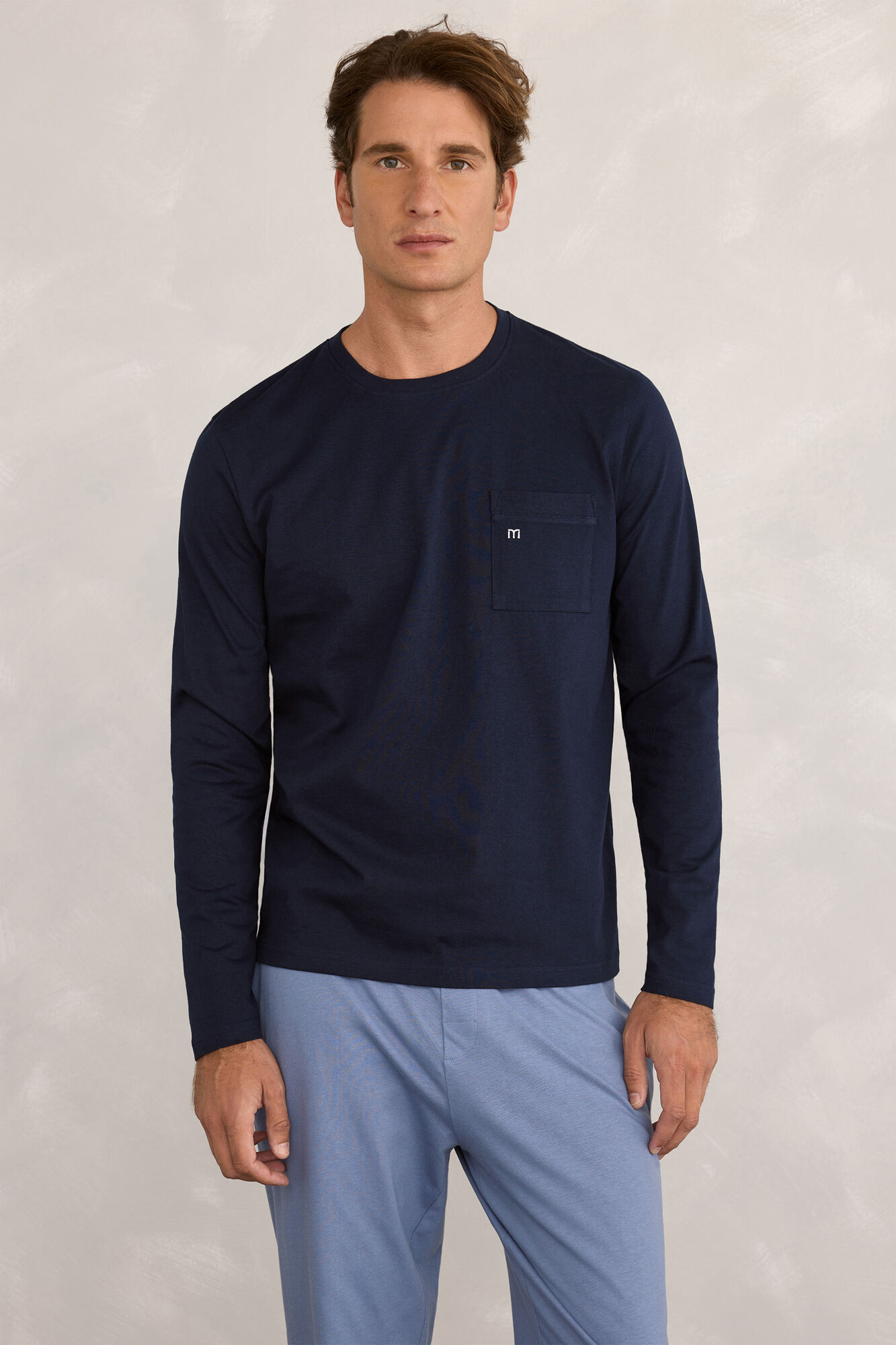 Milano Pijama Rutine Navy