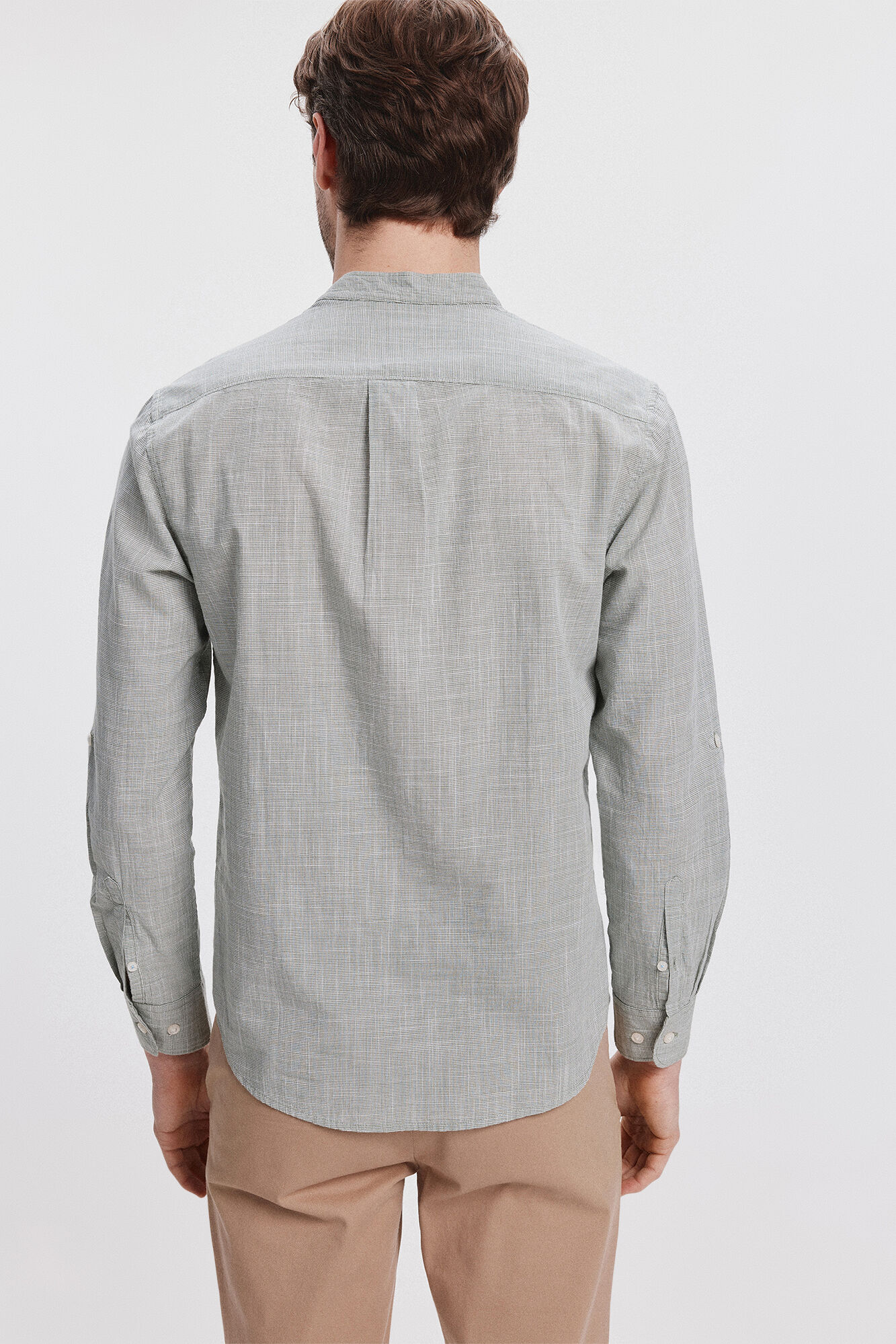 Milano Camisa Mao Polera Verde