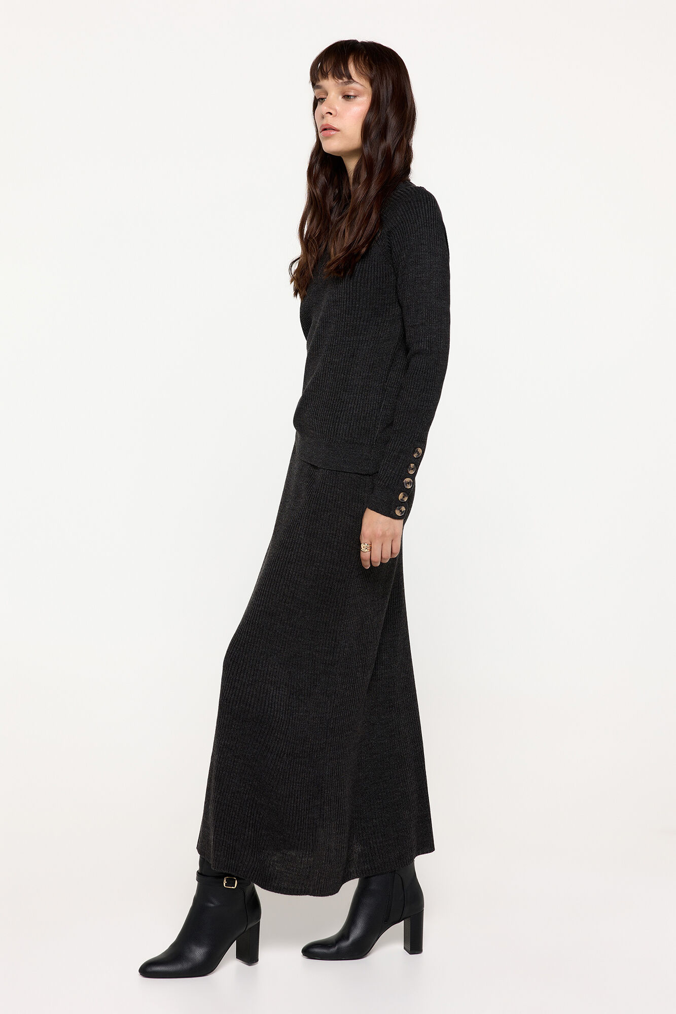 Milano Falda Evas&eacute; Tricot Marengo