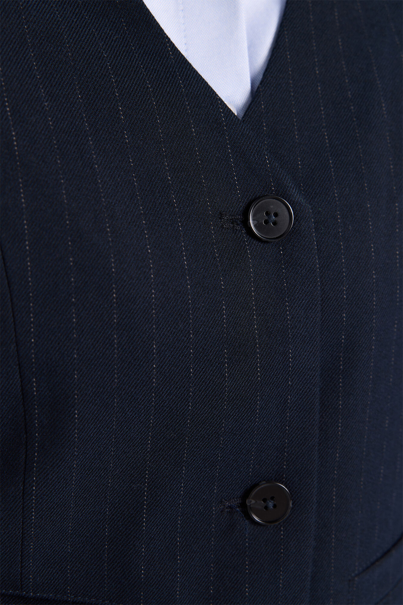 Milano Chaleco sastre de raya sastrero azul marino Navy