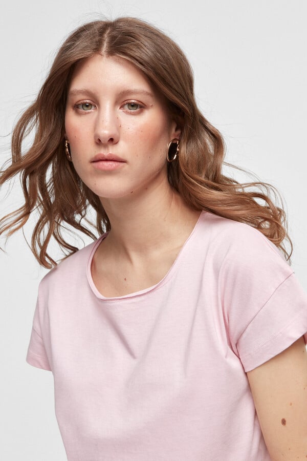 Fifty Outlet Camiseta básica Rosa