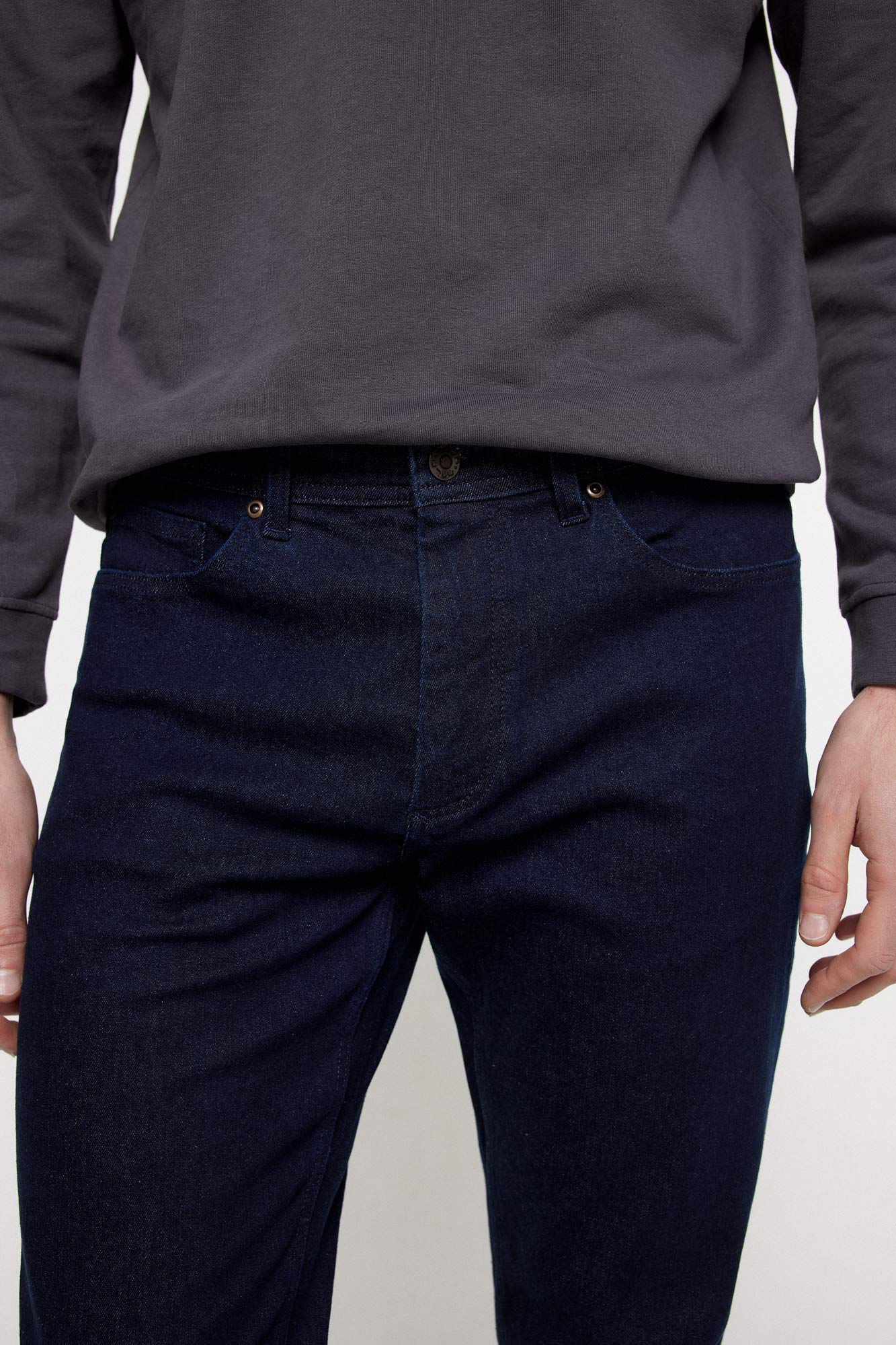 Milano Pantal&oacute;n Denim Regular Navy