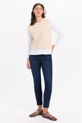 Milano Jeans push-up de tiro medio Azul