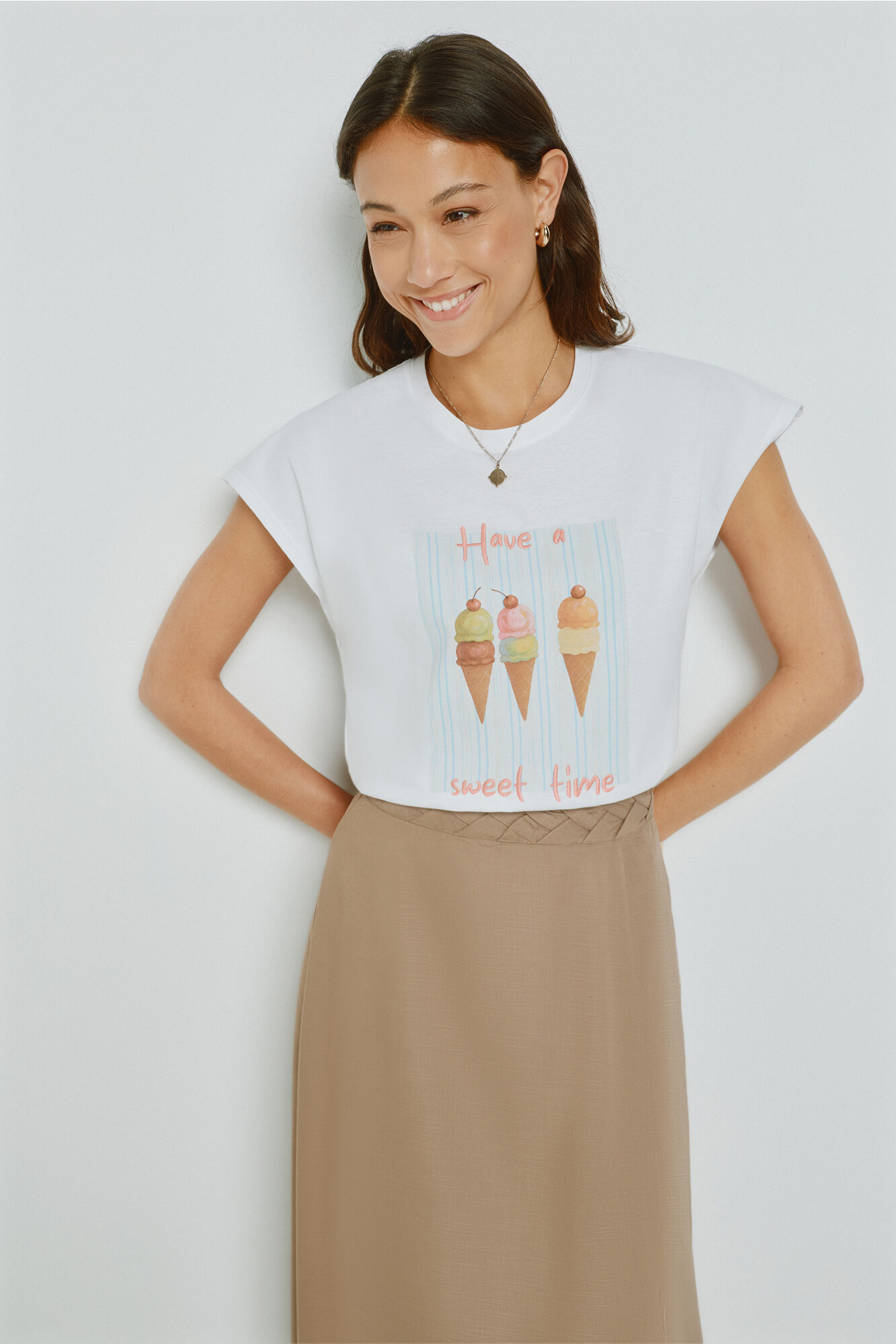 Milano Playera estampada de manga corta