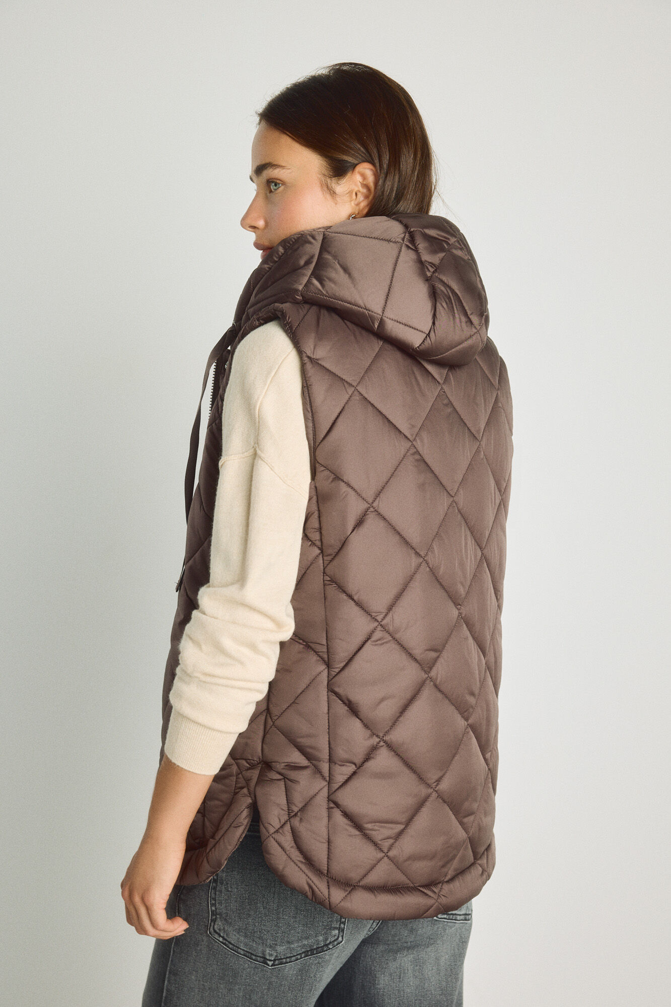 Milano Chaleco acolchado ultralight Gris