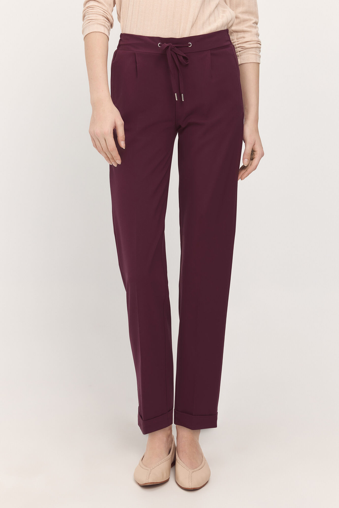 Milano Pantal&oacute;n sport. Granate