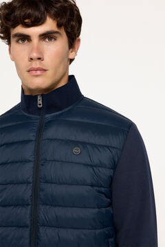 Fifty Outlet Chaqueta Punto Acolchada Navy