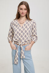 Fifty Outlet Blusa nudo Azul