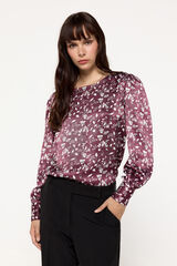 Fifty Outlet Blusa satinada natural
