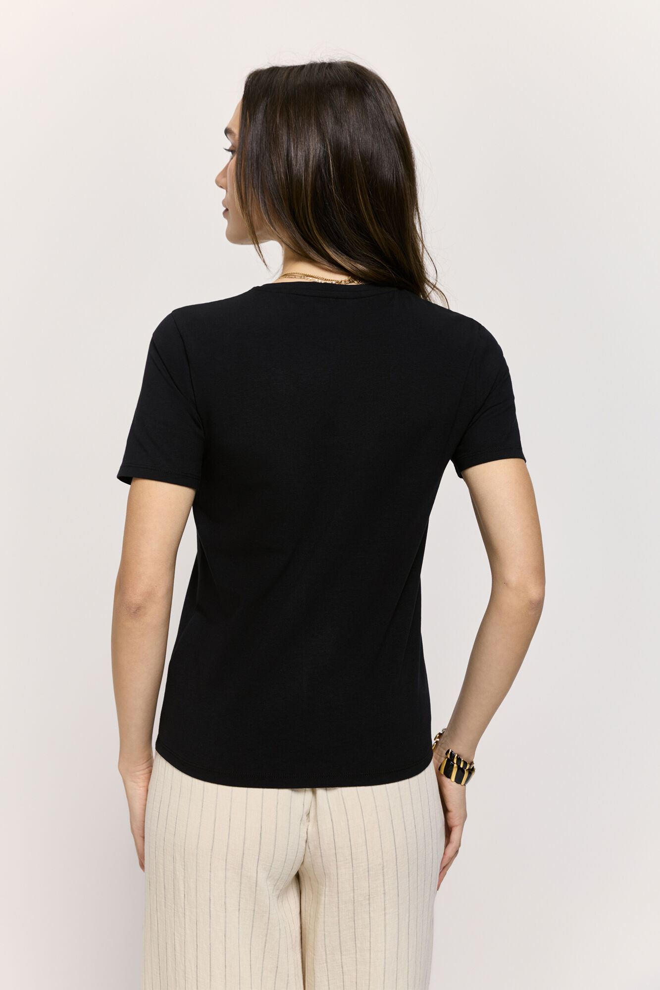 Milano Playera de manga corta Negro