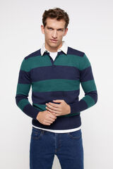 Fifty Outlet Jersey polero inspiración rugby Navy