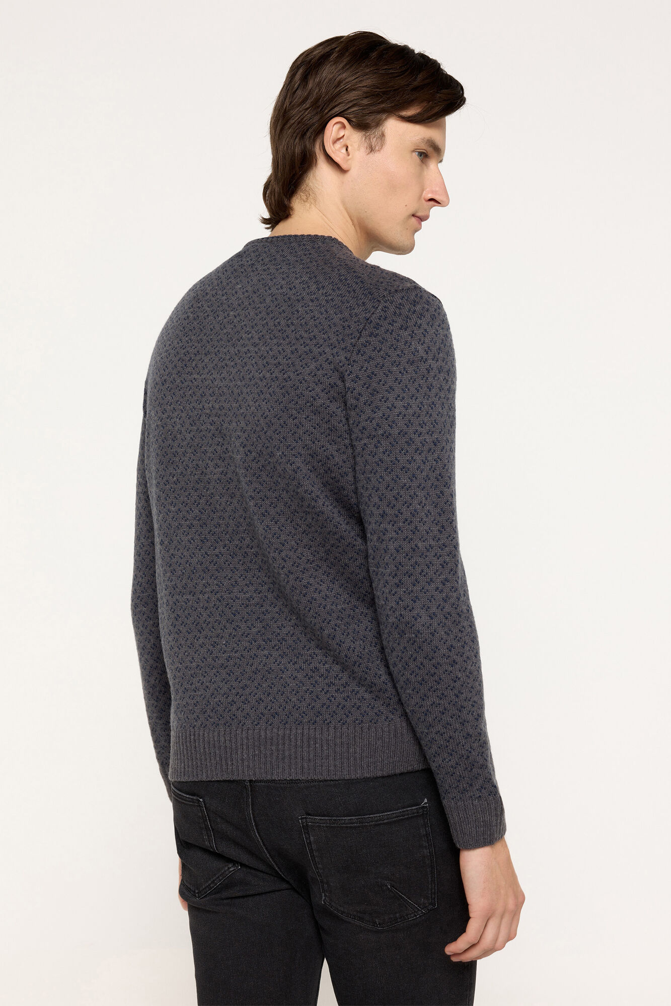Milano Jersey jacquard Gris