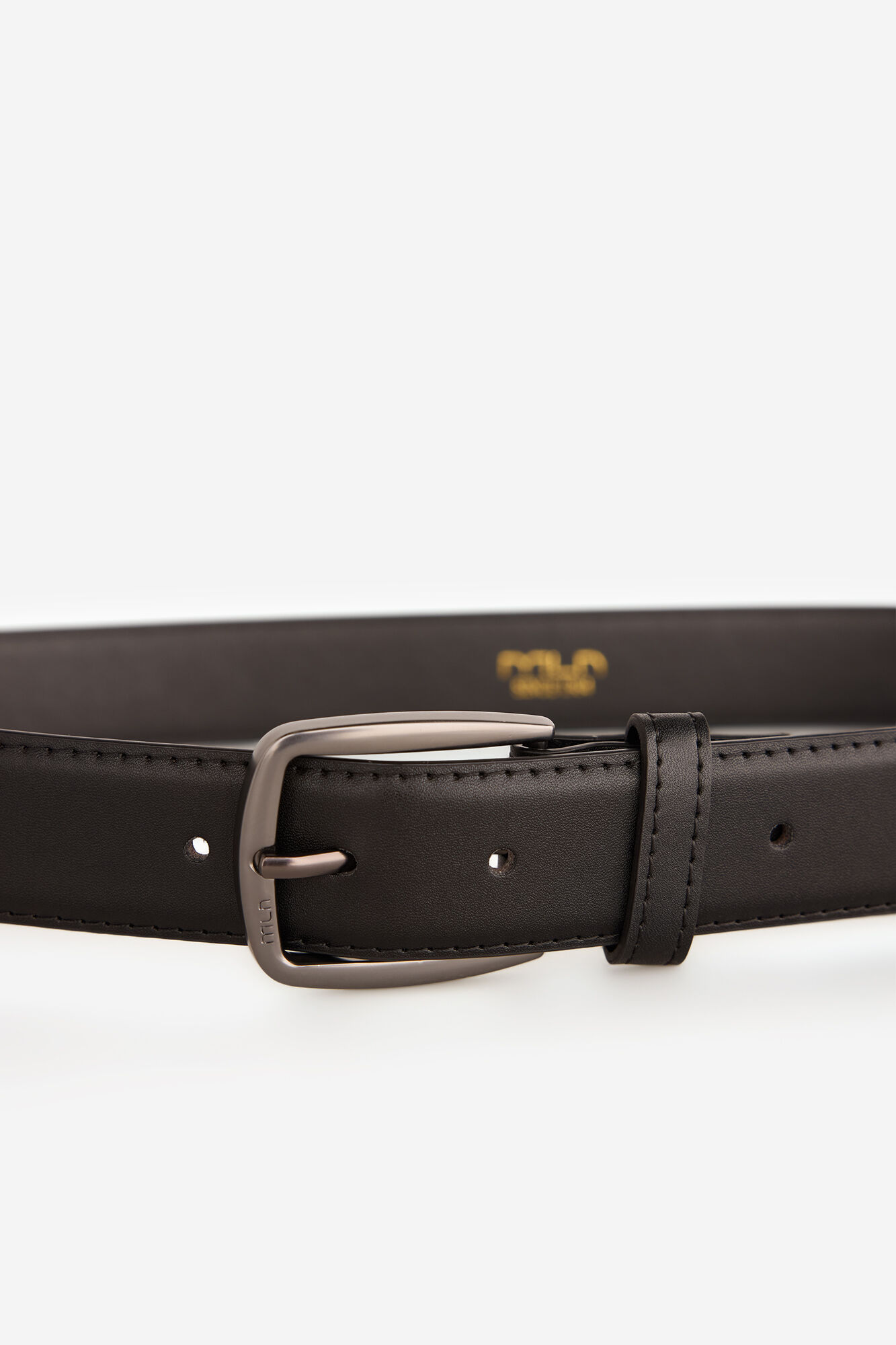 Milano Cintur&oacute;n b&aacute;sico Negro