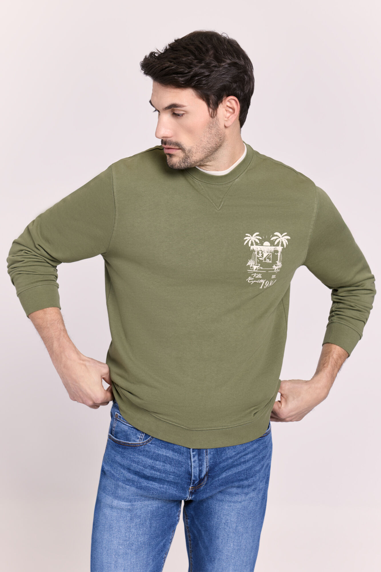 Milano Sudadera cuello redondo