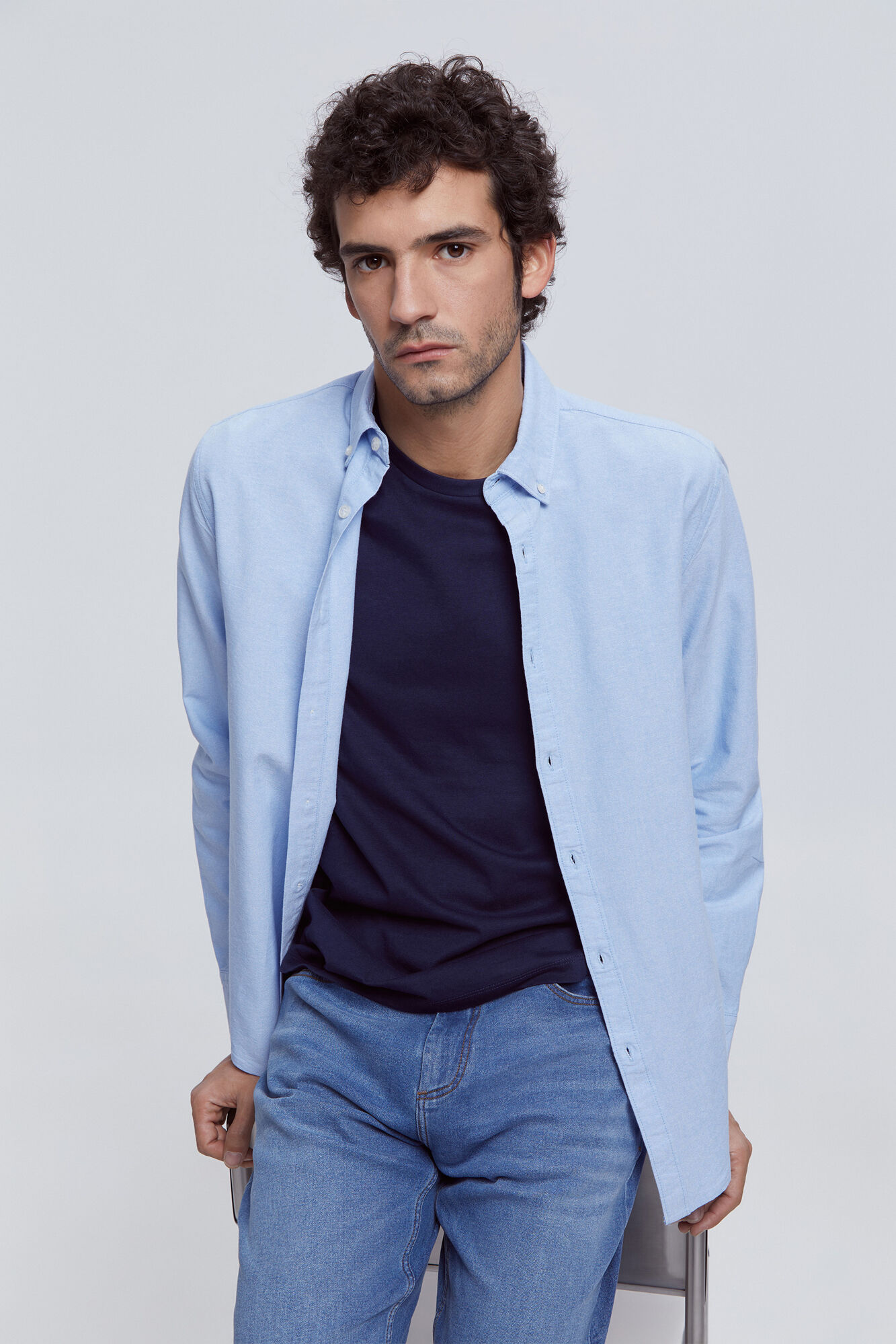 Milano Camiseta basica 100% algod&oacute;n BCI Navy