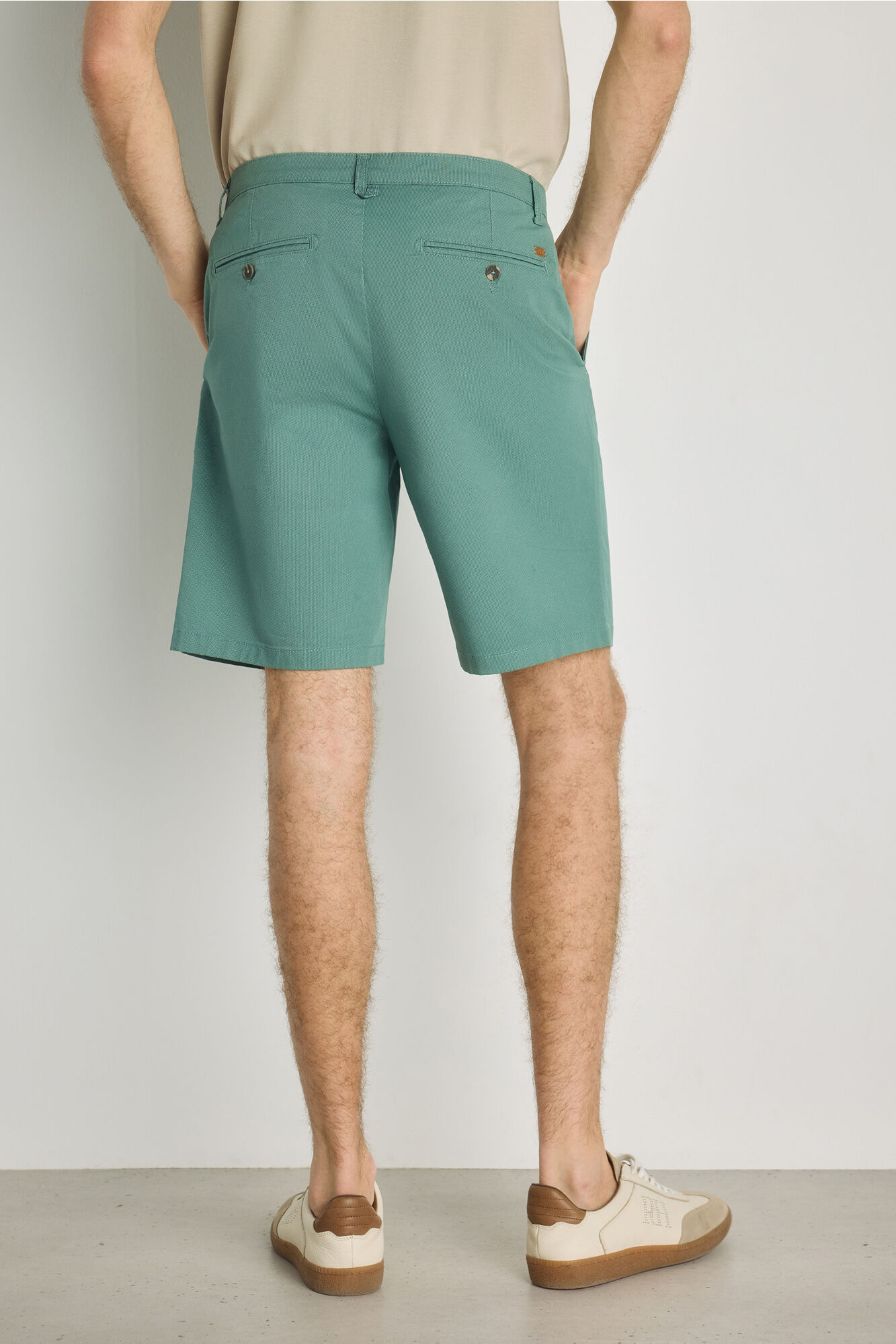 Milano Bermuda estampada Azul
