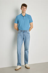 Milano Pantal&oacute;n de mezclilla regular fit Azul