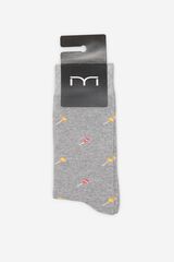 Fifty Outlet Calcetín jacquard Marengo