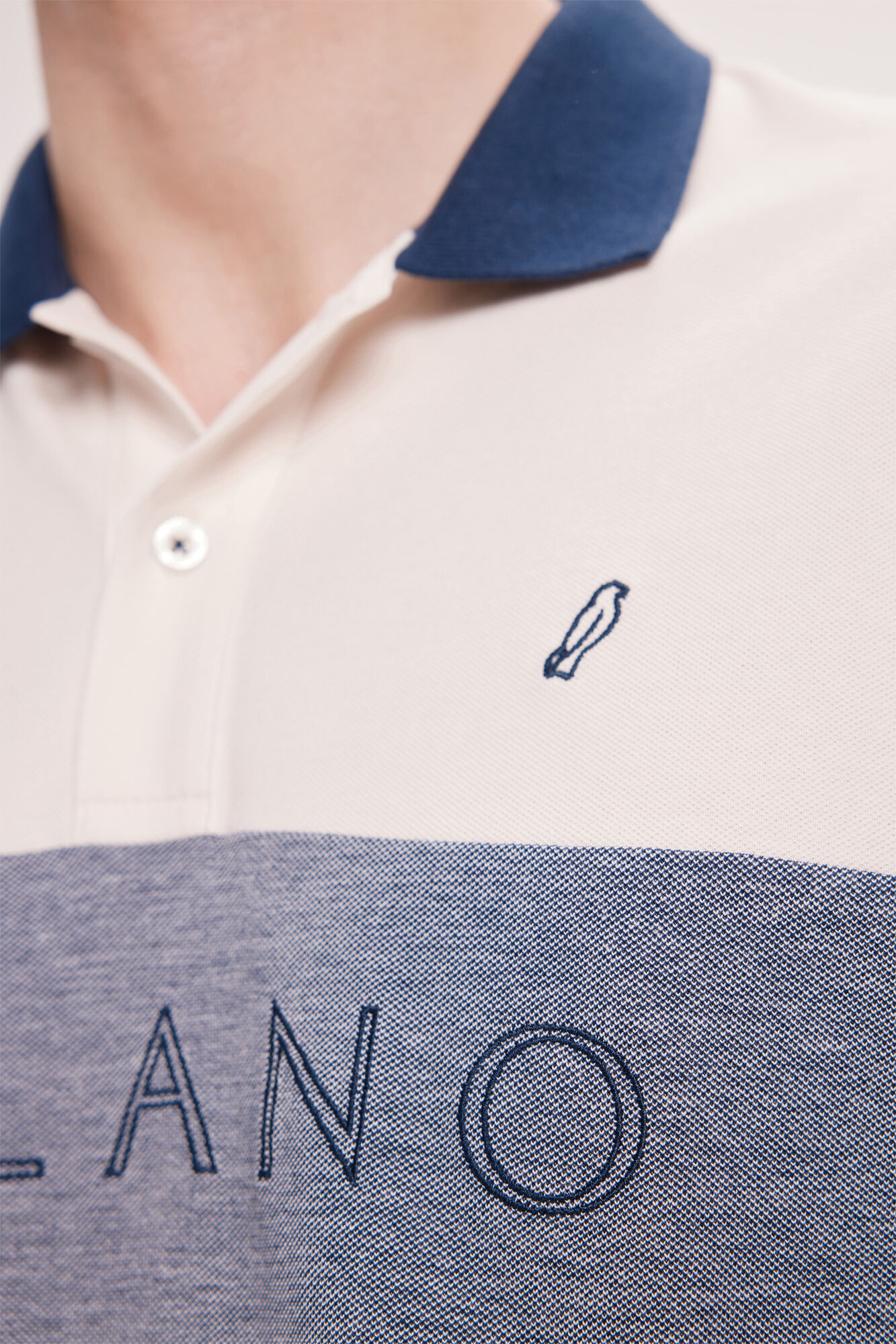 Milano Polo Piqu&eacute; Tejido Contraste