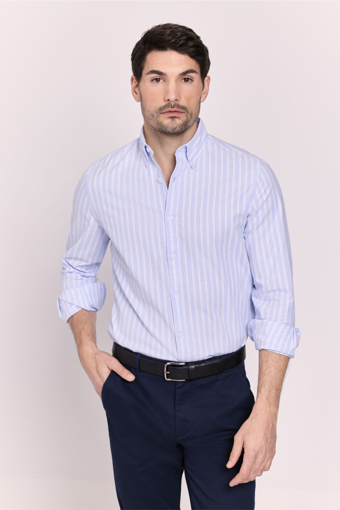 Milano Camisa rayas manga larga