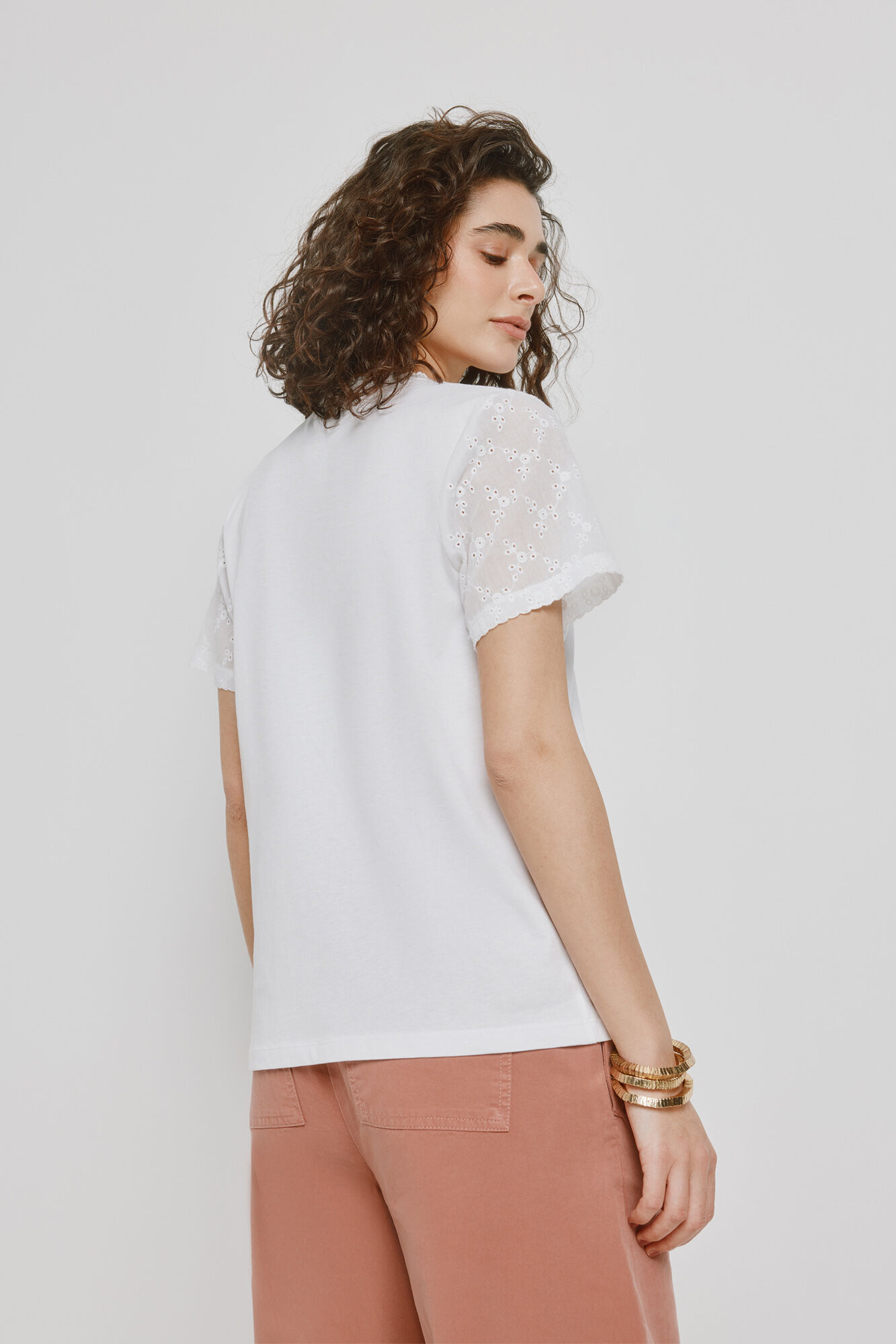 Milano Playera de manga corta Blanco