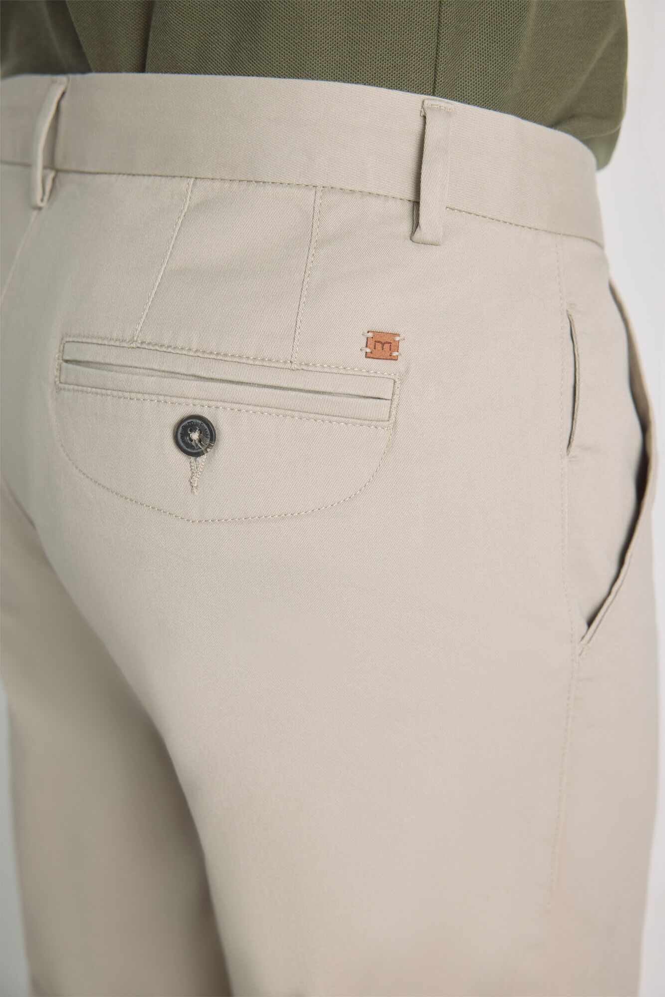 Milano Pantal&oacute;n chino slim Gris Claro
