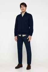 Fifty Outlet Pantalón chino liso Navy