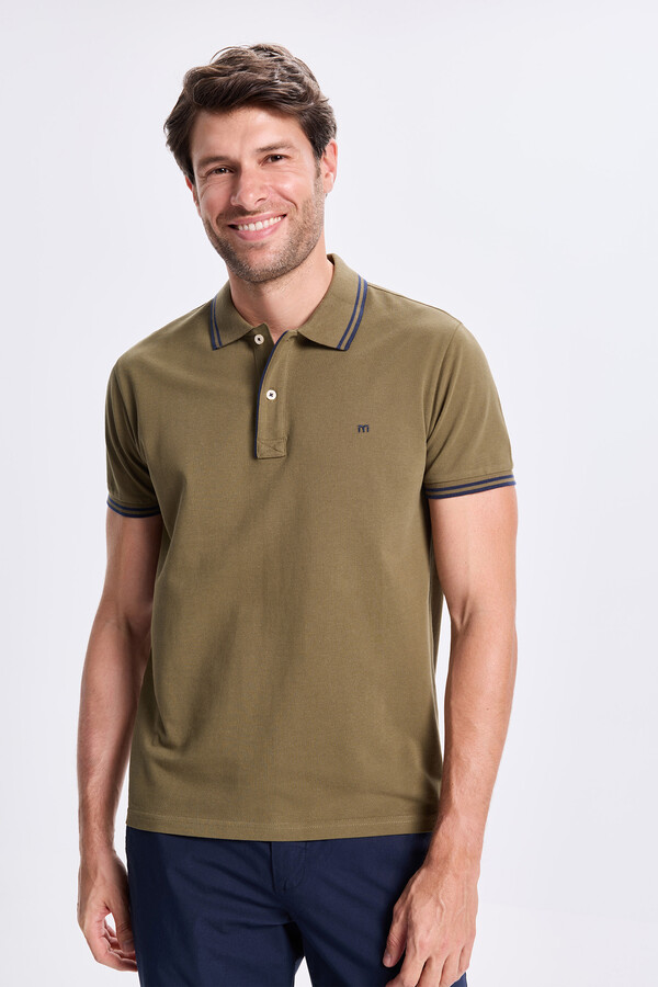 Milano Consejos para polo Kaki Oscuro