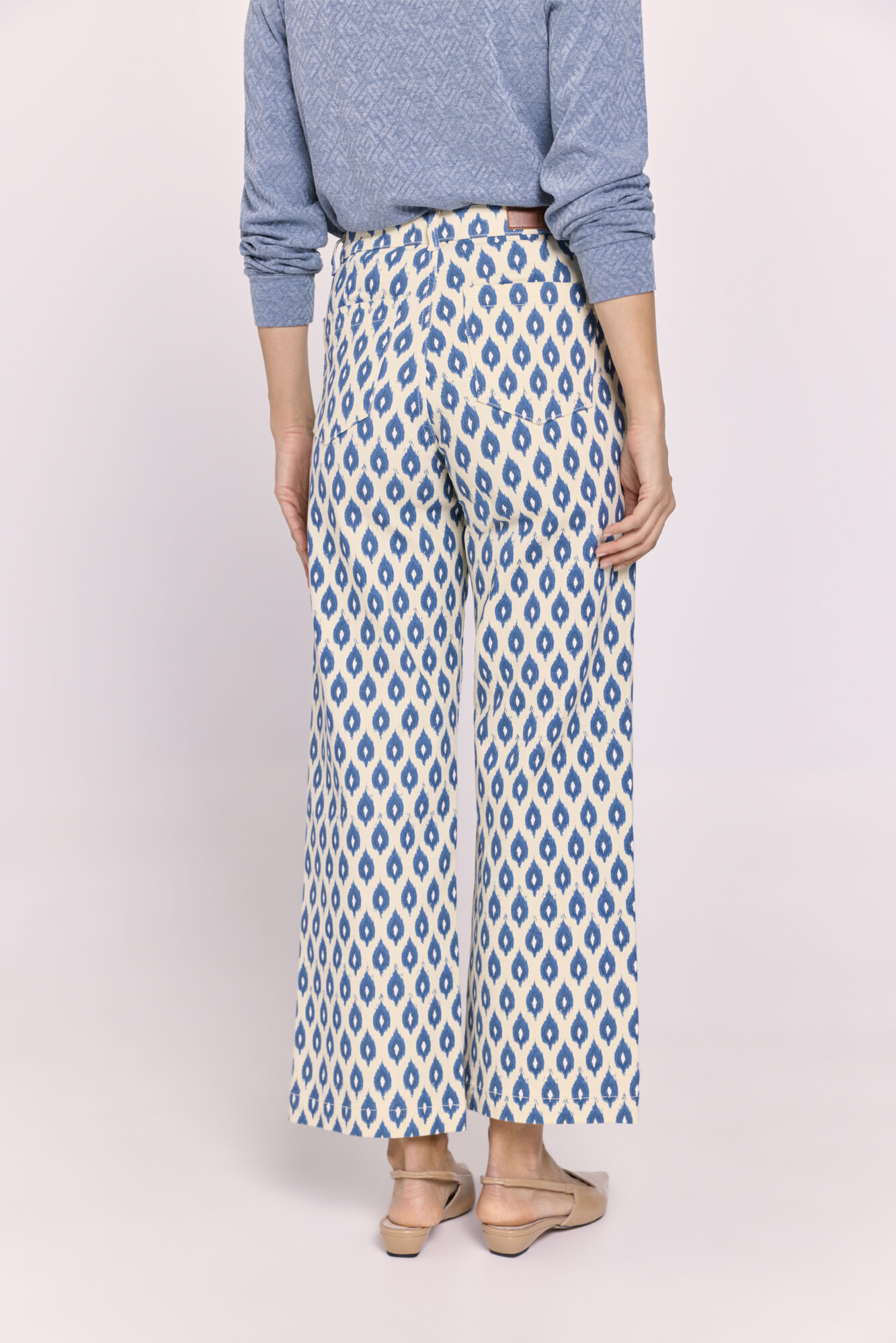 Milano Pantal&oacute;n Hartford estampado  Azul