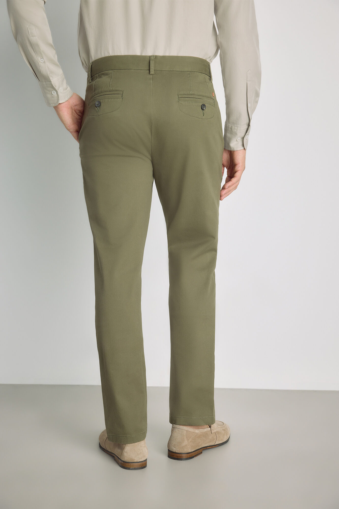 Milano Pantal&oacute;n chino slim Gris