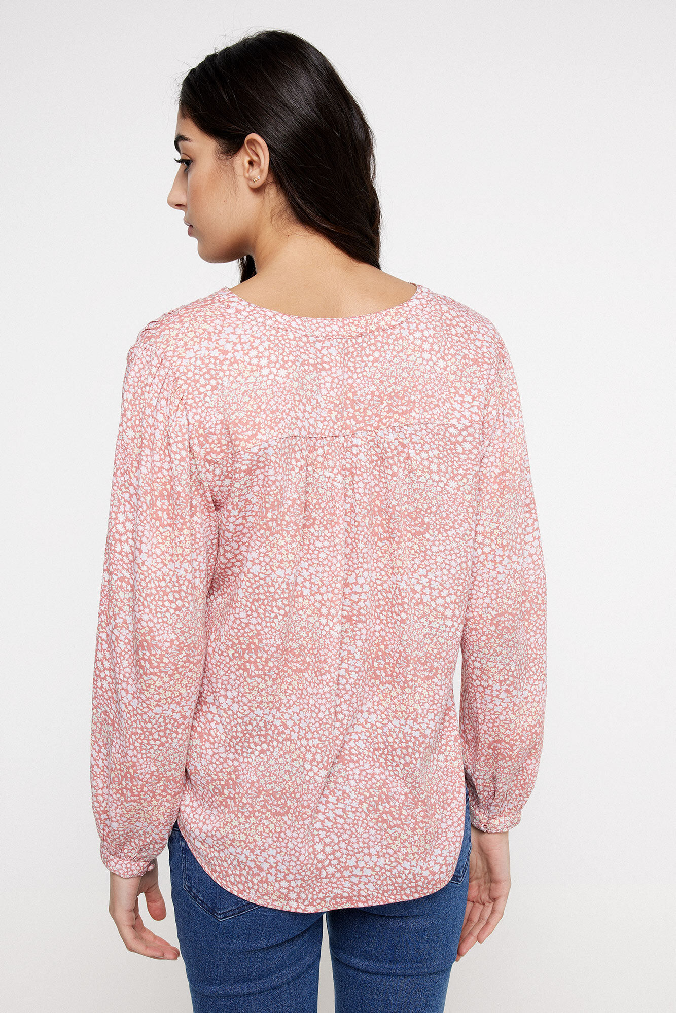 Milano Blusa estampada Naranja