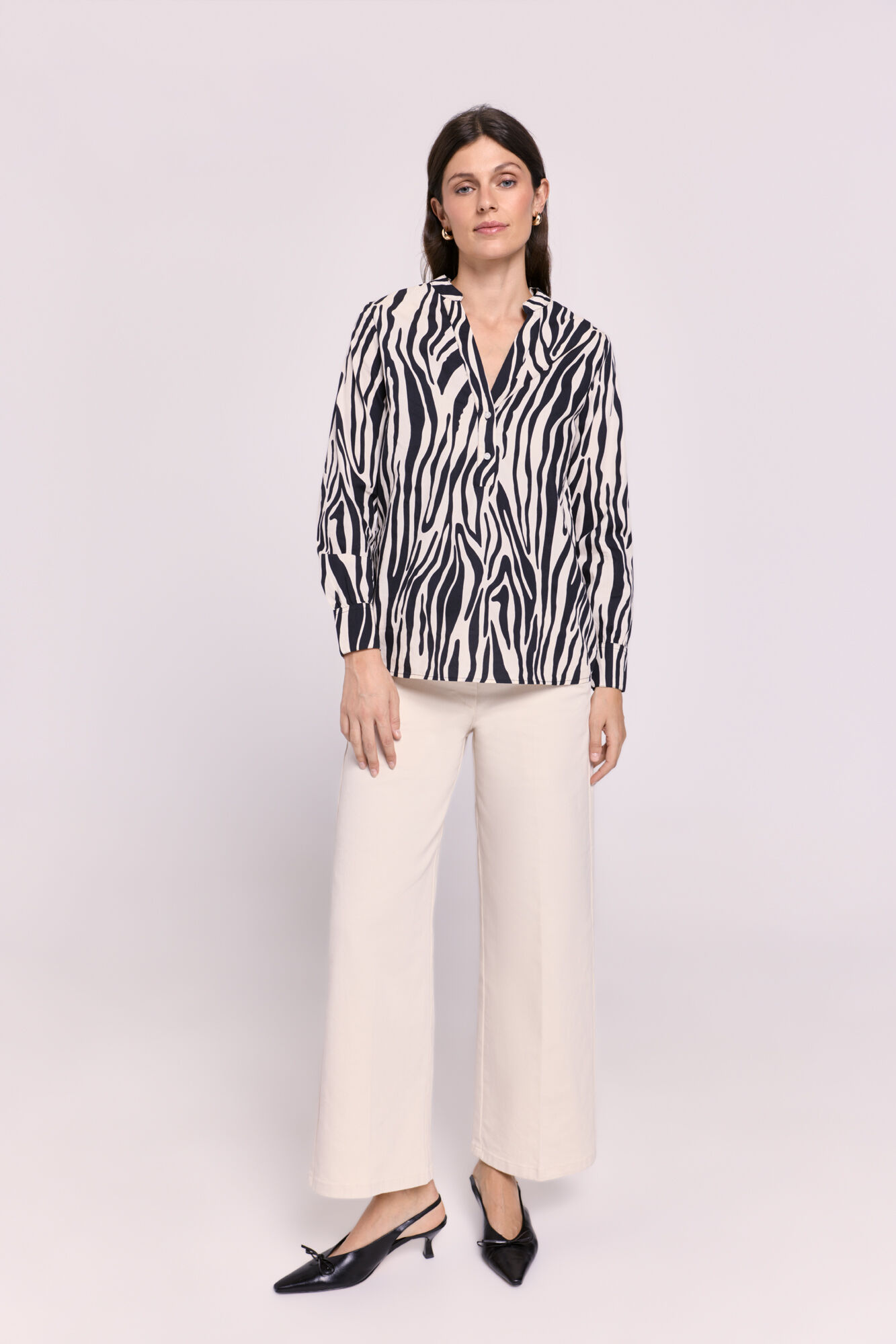 Milano Blusa escote en v