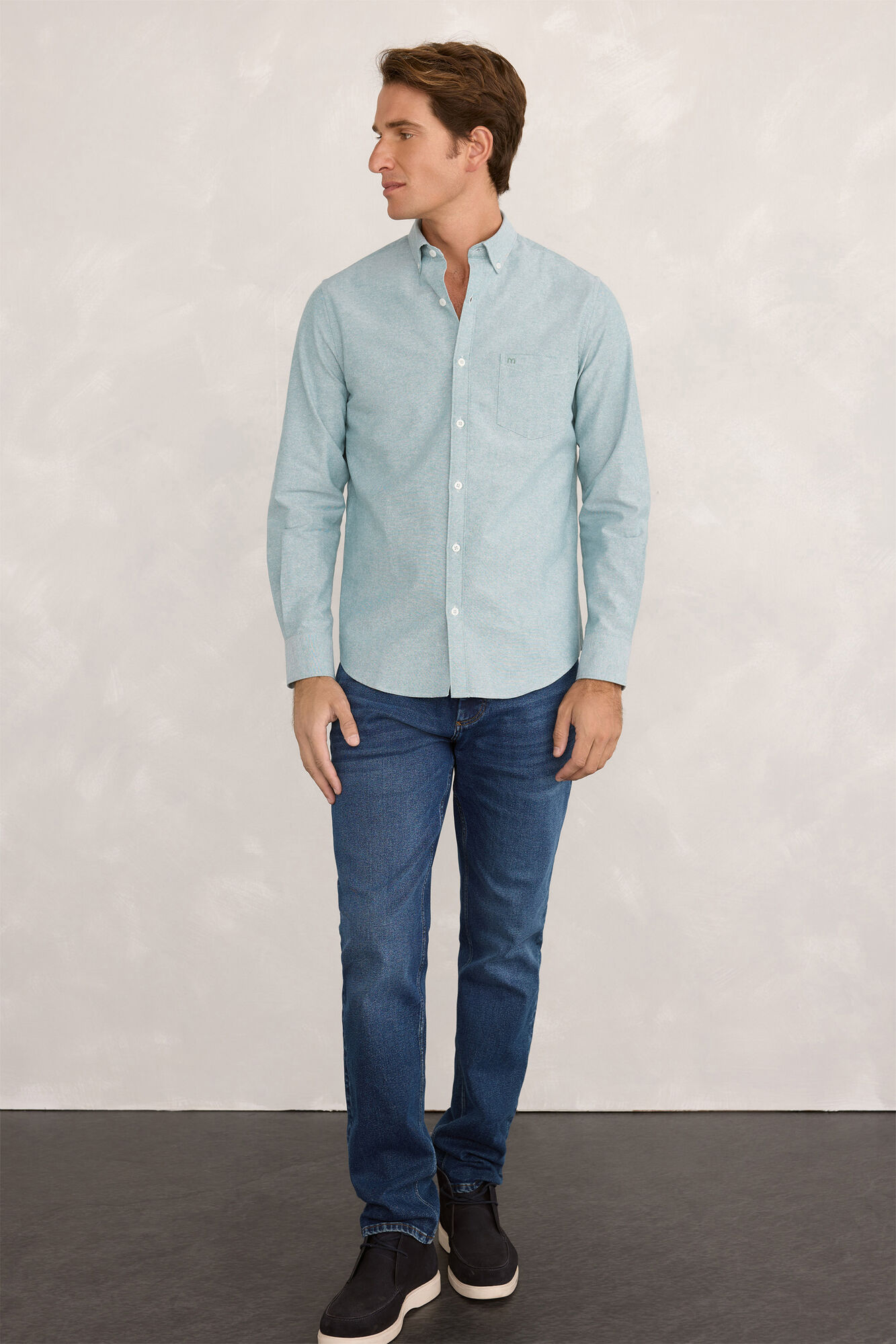 Milano Camisa deportiva Oxford