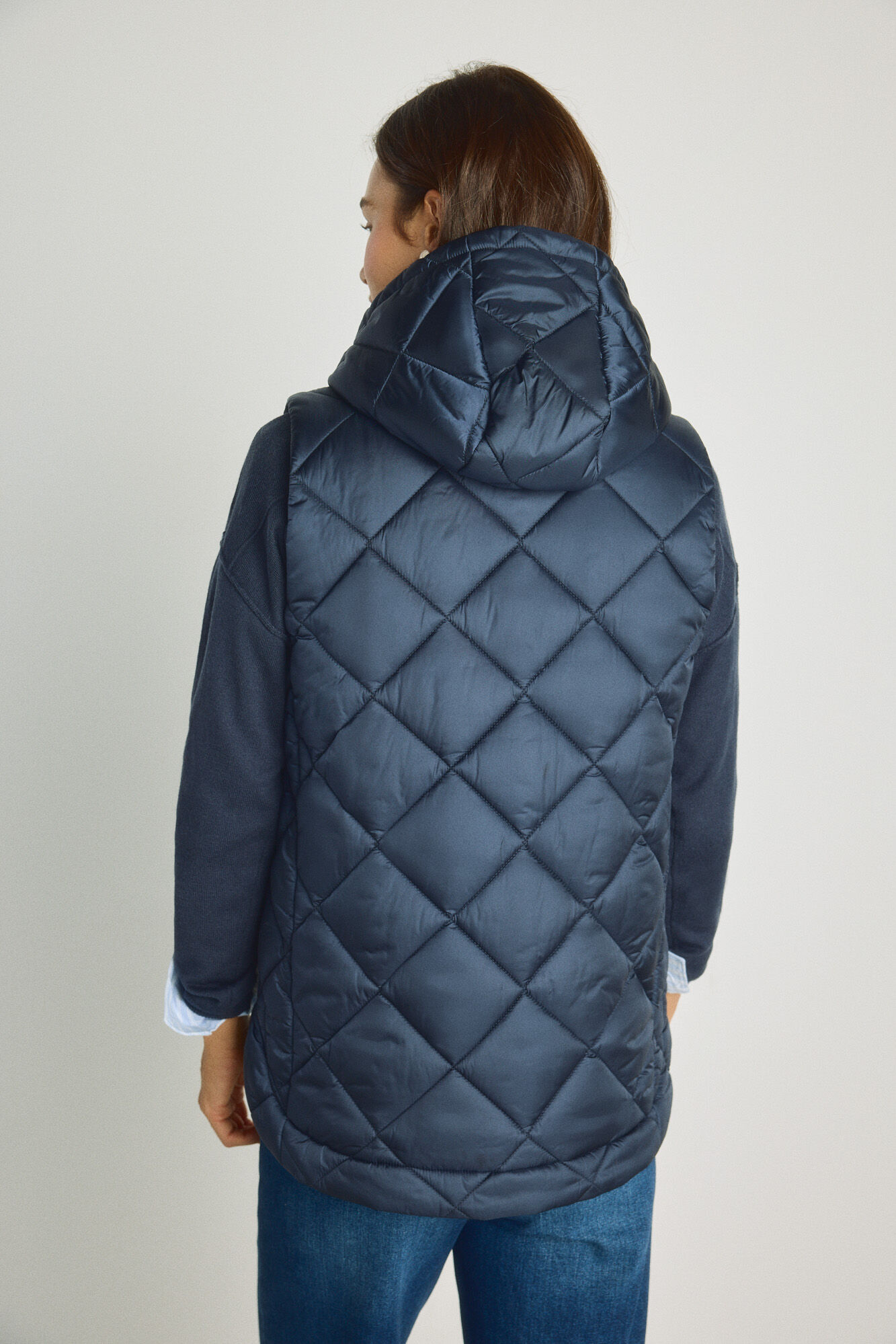 Milano Chaleco acolchado ultralight Navy