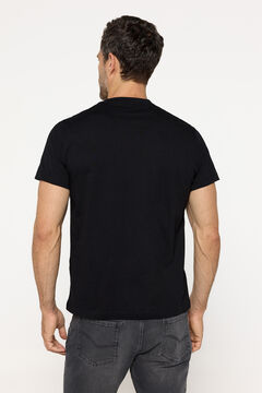 Fifty Outlet Playera básica 100% algodón Negro
