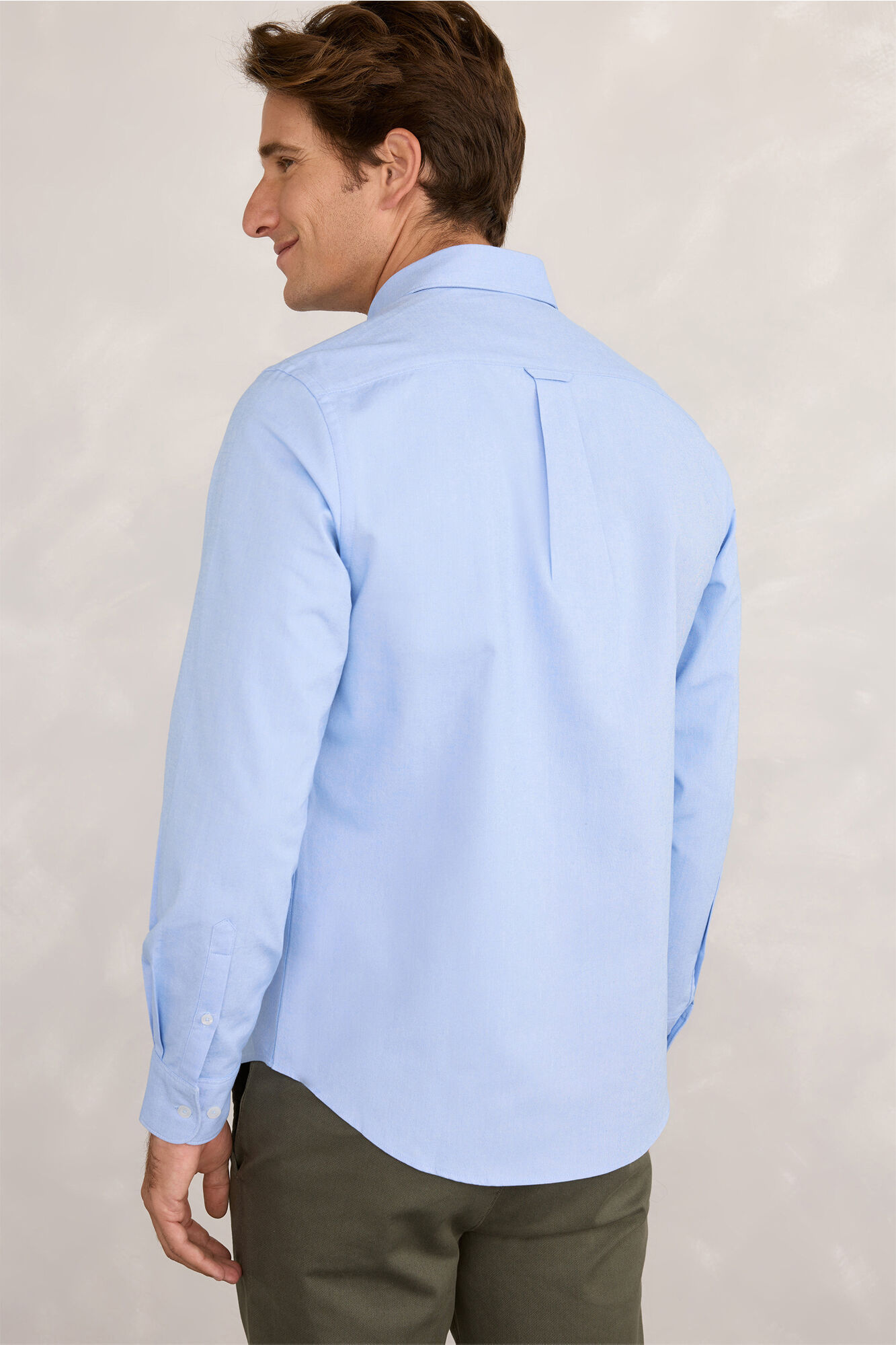 Milano Camisa deportiva Oxford Azul Claro