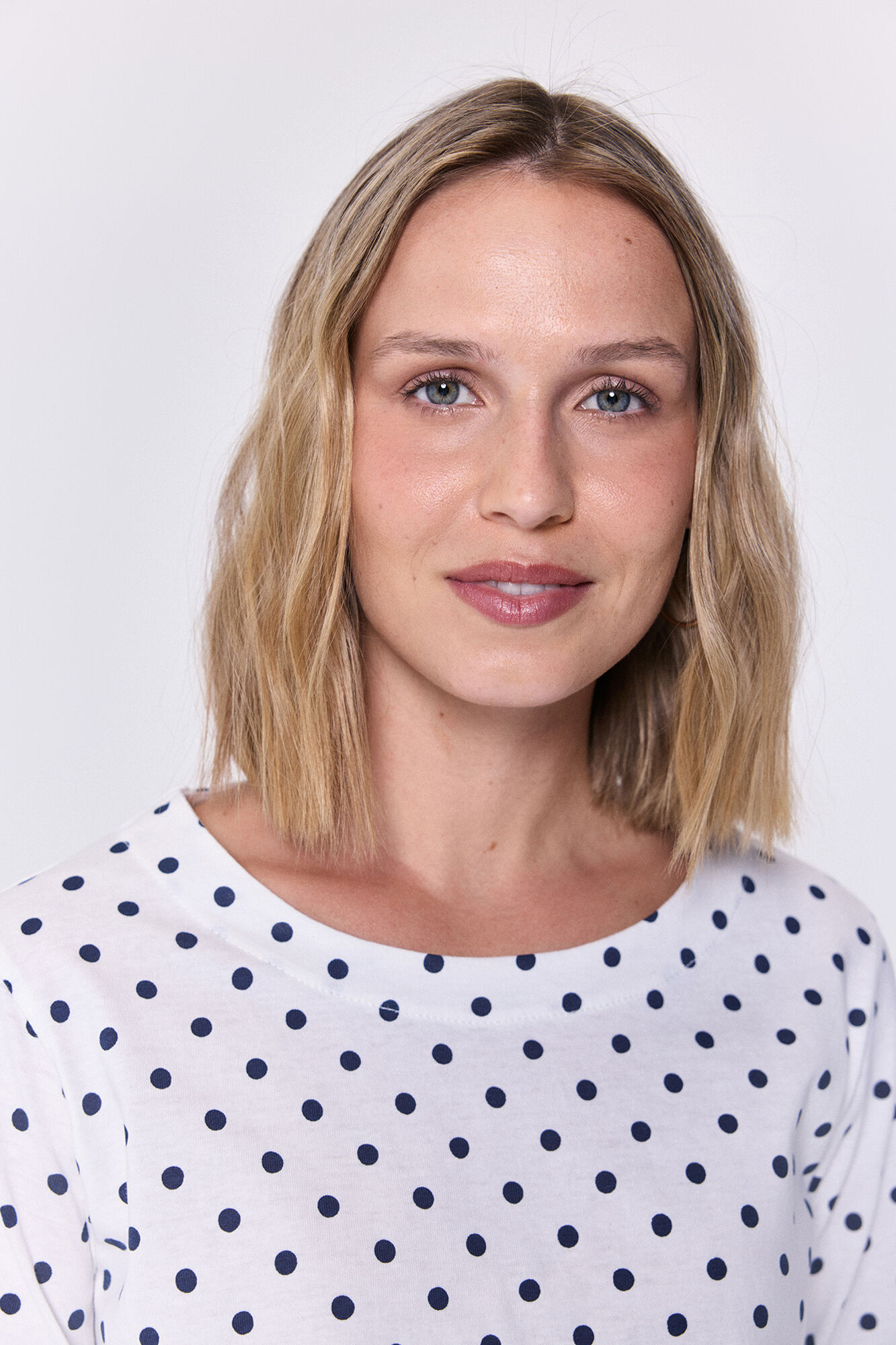 Milano Playera de algod&oacute;n con mangas francesas natural