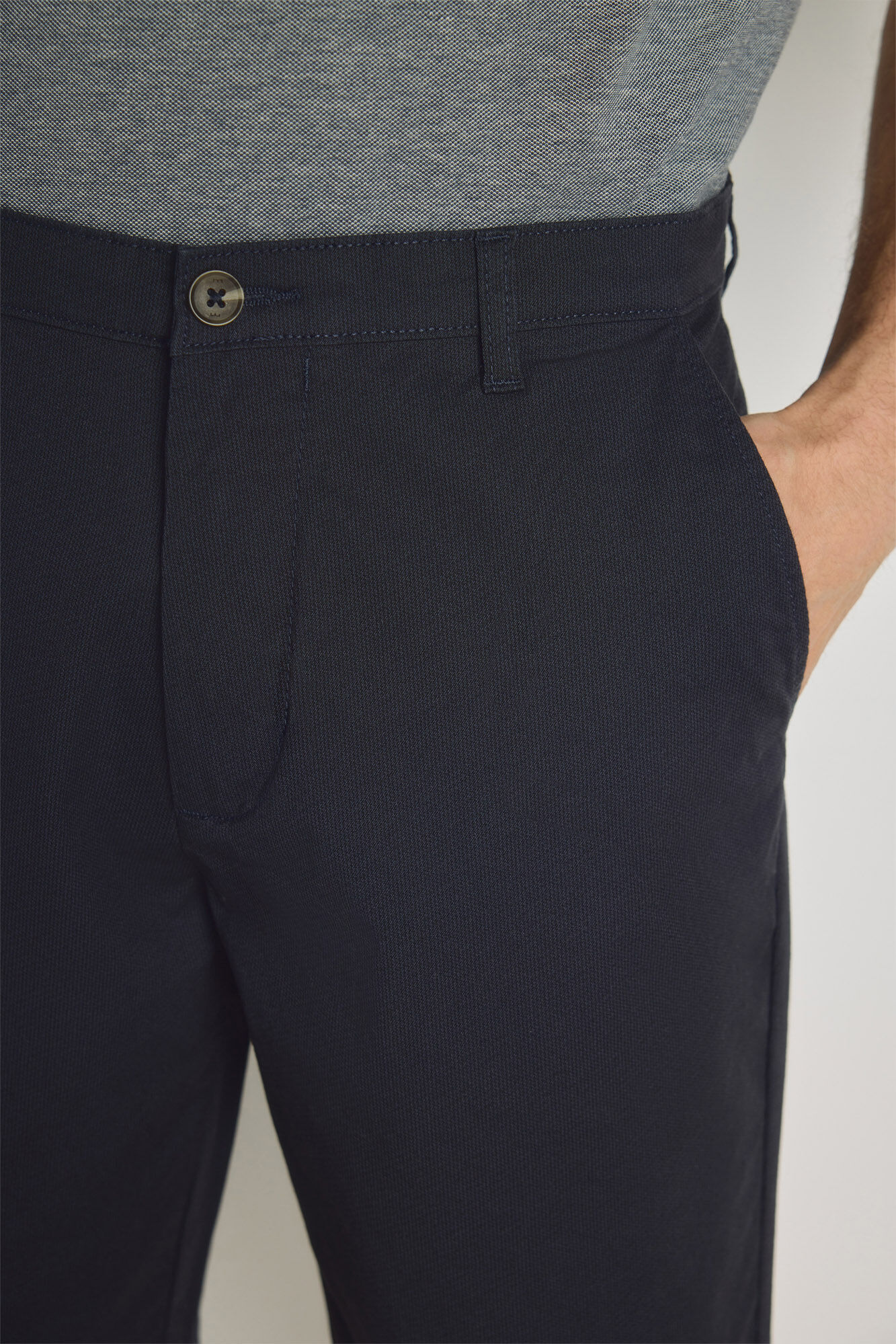 Milano Bermuda estampada Navy