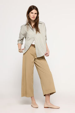 Fifty Outlet Camisa básica popelín Verde