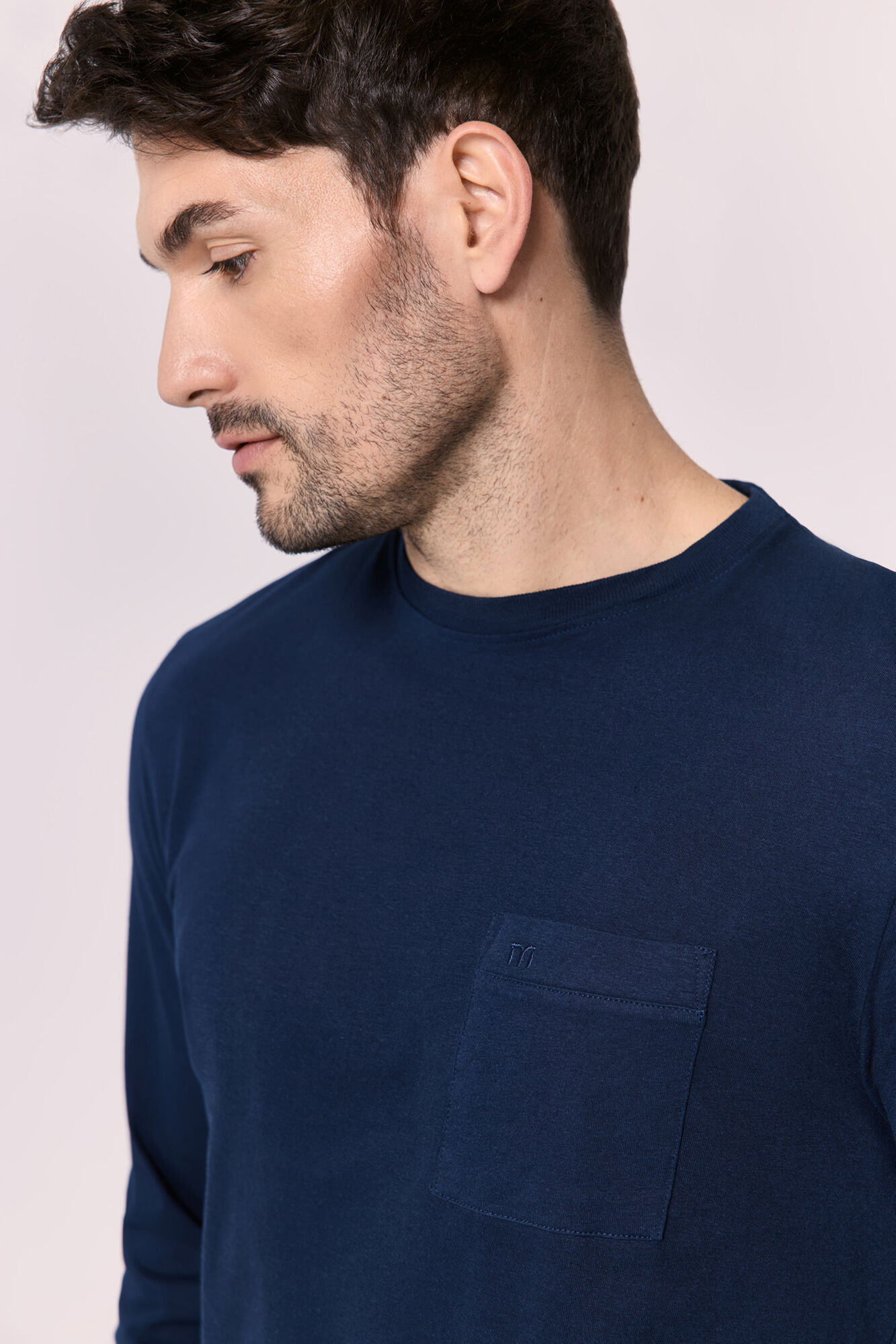 Milano Pijama larga Navy