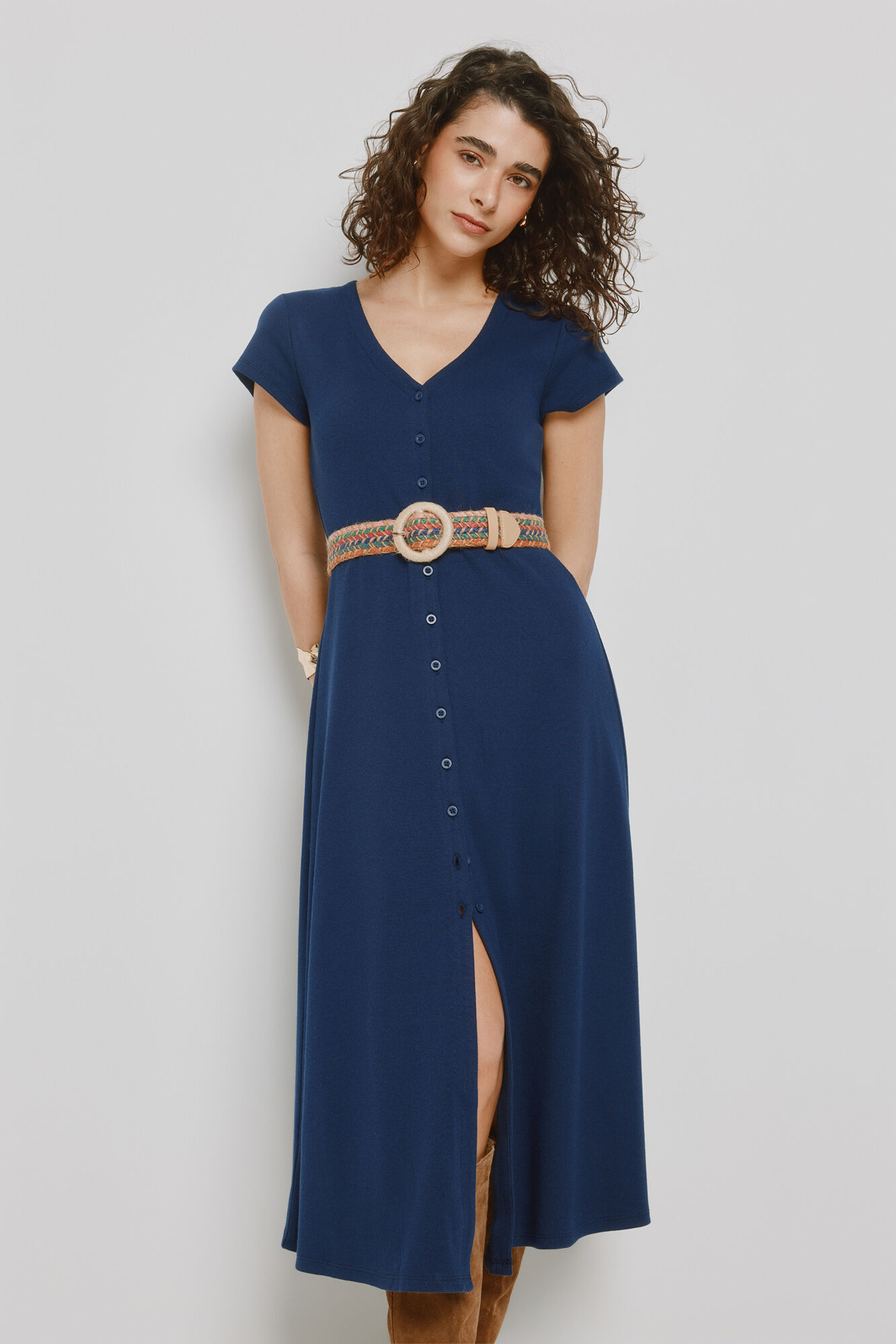 Milano Vestido escote en pico