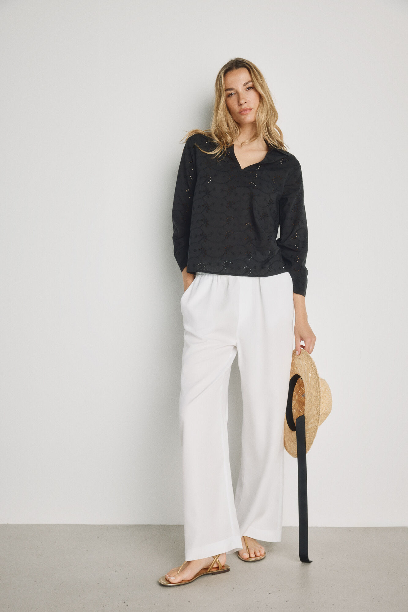 Milano Blusa manga larga Negro