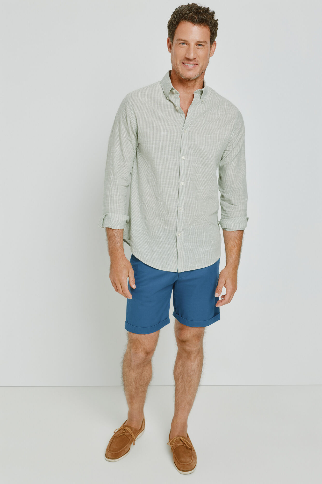 Milano Camisa de rayas manga larga