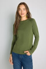 Milano Su&eacute;ter cuello redondo Verde