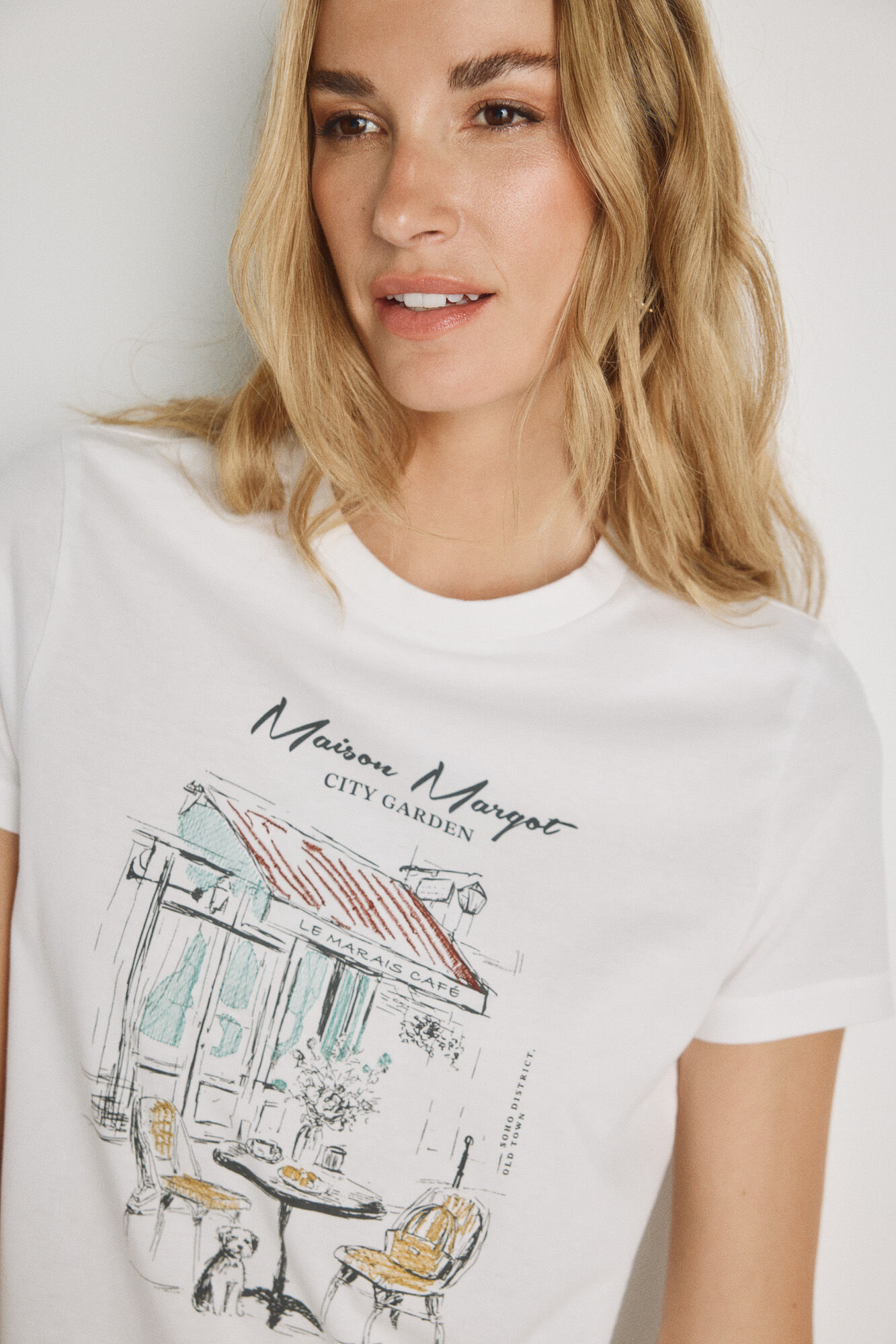Milano Playera estampada de manga corta