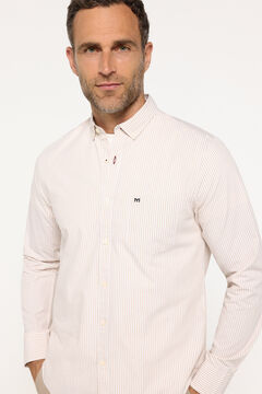 Fifty Outlet Camisa Popelín Rayas Verde