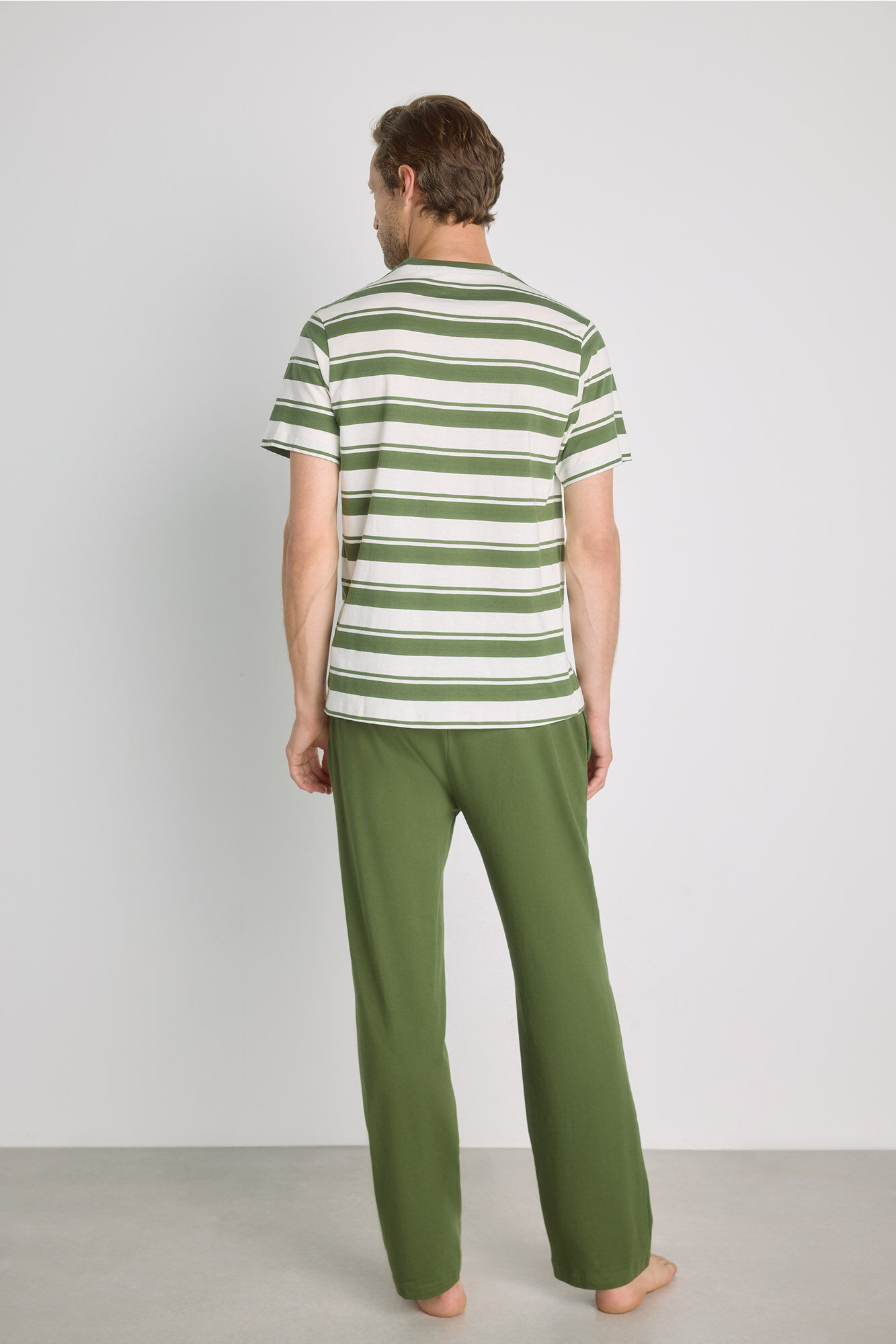 Milano Pijama de tejido Verde