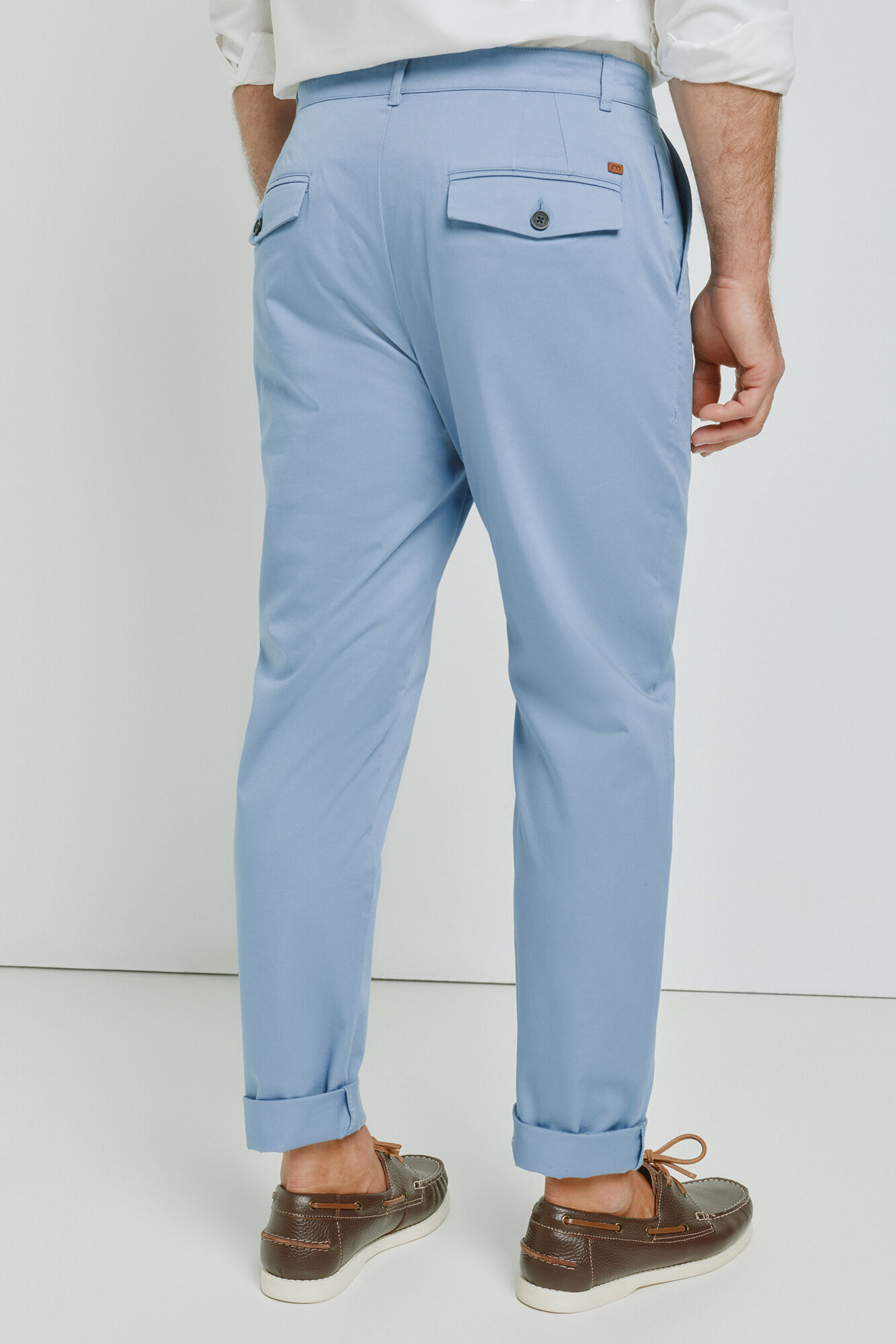 Milano Pantal&oacute;n chino tapered Azul